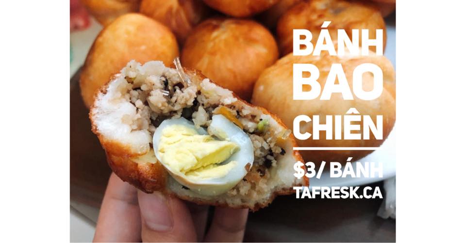 Fried Buns - Bánh Bao Chiên 10 Pcs/box