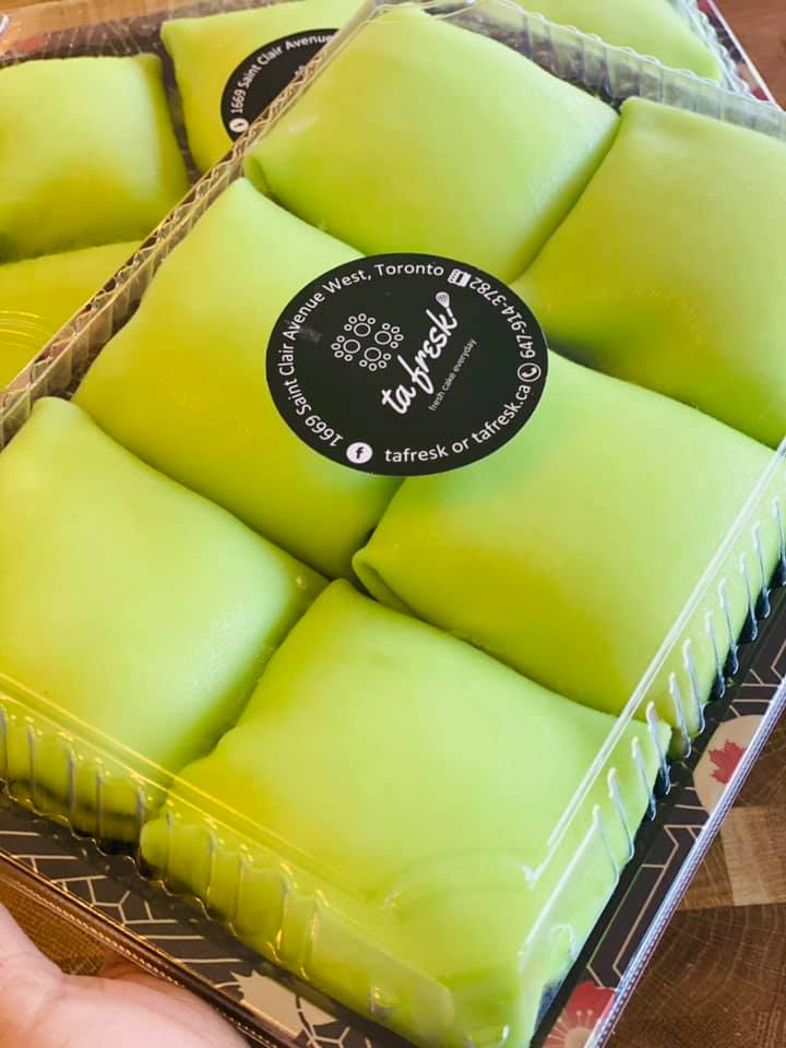 Durian Crepe - Bánh Crepe Sầu Riêng 6 Pcs/box