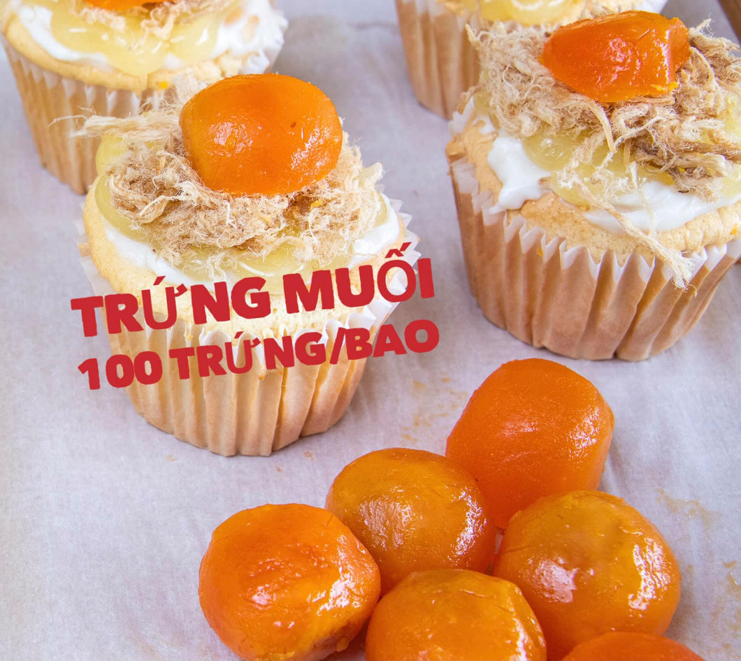 Frozen Salted Egg - Trứng muối 100pcs/bag